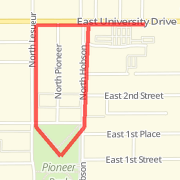 pioneer park route