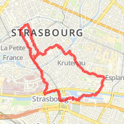 4.28 mi Walk in Strasbourg on Jul 5, 2012 5:11 PM