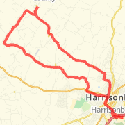 EMU, Mt Clinton, Hopkins Gap to Mt Clinton, back by Harrison Middle