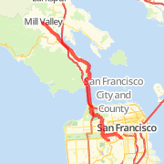 28.48 mi Mountain Bike in San Francisco on Jul 6, 2012 4:18 PM