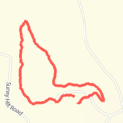 1.06 mile Hike, Cross Country in Springfield on Jul 7, 2012 at 05:34 pm