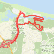 Sunken Meadow - 2 loops (2nd loop = no hills)