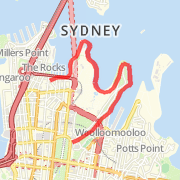 circular quay to cathedral