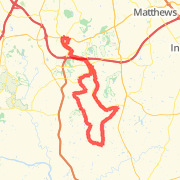 25.5 Mile Loop from CCHS to Cedar Hill