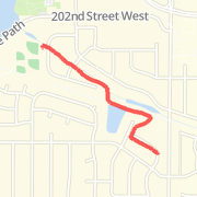 0.79 mi Run in Lakeville on Jul 10, 2012 8:11 AM