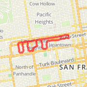 3.18 mi Run in San Francisco on Jul 10, 2012 6:15 AM