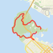 9.07 km Run in Vancouver on 2012-07-10 3:33 PM