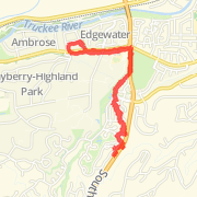 3.93 mi Run in Reno on Jul 11, 2012 8:10 AM