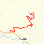 Wallace Lake via DNR Road-19 mile route