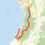 Eastbourn to Wainui Lookout RTN 10/04/2009 Route
