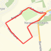 Newmillerdam Distance League Route