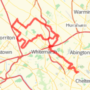 2012 Tour de Shuls PA/NJ: 45 MI Route