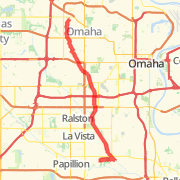 25.63 mile Road Cycling in Papillion on Jul 13, 2012 at 12:44 pm