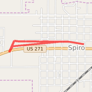 1.50 mile Run/Jog in Spiro on Jul 13, 2012 at 07:42 pm