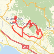 30.59 km Road Cycling in Castelnuovo Magra on 14/lug/2012 18:44
