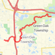 A 22.1 mi run mapped on Sat Jul 14 2012