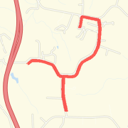 Imported Garmin Route (07/13/2012)