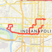 3.91 mi Run in Indianapolis on Jul 14, 2012 2:40 PM