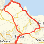 17.82 km Road Cycling in Naxxar on 15 Jul 2012 16:05