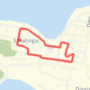 2.90 km Walk in Saratoga on 16/07/2012 9:42 AM