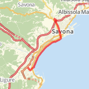 8.49 km Road Cycling in Savona on 16/lug/2012 07:56