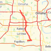20.05 mile Road Cycling in Papillion on Jul 16, 2012 at 07:51 pm