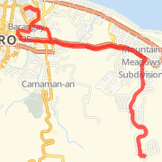 13.18 km Road Cycling in Cagayan de Oro on Jul 18, 2012 6:03