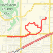 Rode 3.08 mi on 7/17/2012