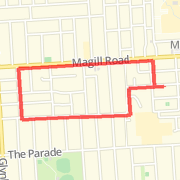 3km lap from chapel st