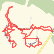 2.61 mi Run in Accokeek on Jul 18, 2012 9:44 AM