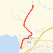 A 3.1 mi tri mapped on Wed Jul 18 2012