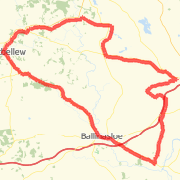 A 105.41 km ride mapped on Wed Jul 18 2012
