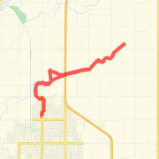 13.34 mile Mountain Bike in Hanford on Jul 18, 2012 at 04:46 pm