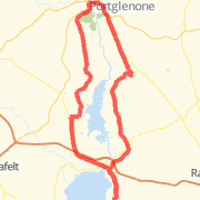 Lough Beg Anti C/W Route Bike Ride route image