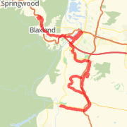 Warrimoo - Log Cabin - Glenmore Pk - Nth Rd - Park Road - Littlefields - Chain of Ponds - DEOH
