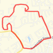 3 mile run