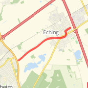 6.99 km Run in Eching am Ammersee on 20 Jul 2012 13:43