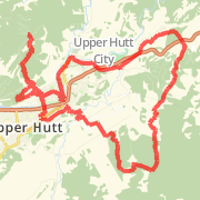 Upper Hutt Ultra Run 10/19/2009 Route