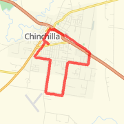 11.24 km Run in Chinchilla on 21/07/2012 5:11 PM