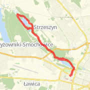 A 18.24 km run mapped on Sat, 21 Jul 2012