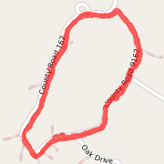 4.21 mi Run in Louisiana on Jul 21, 2012 7:45 AM