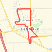 3.20 mile Run/Jog in Denmark on Jul 21, 2012 at 08:05 am