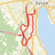 5.35 mi Run in Zurich on Jul 21, 2012 6:15 PM