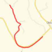 2.48 mi Run in Otway on Jul 21, 2012 1:12 PM