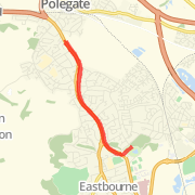 ham park to polegate