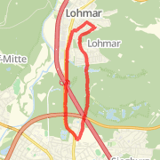 7.36 km Run in Lohmar on 22.07.2012 11:07