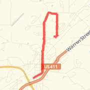 8.73 mi Run in Madisonville on Jul 22, 2012 7:29 AM