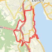 7.60 mi Run in Zurich on Jul 22, 2012 2:14 PM