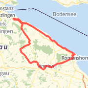 42.94 km Road Cycling in Kreuzlingen on 22.07.2012 16:35