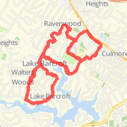 11.70 mi Run in Falls Church on Jul 22, 2012 10:56 AM